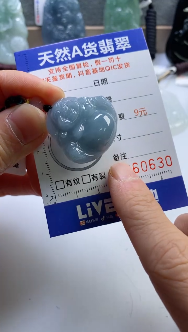 【闪购商品】翡翠挂件未镶嵌