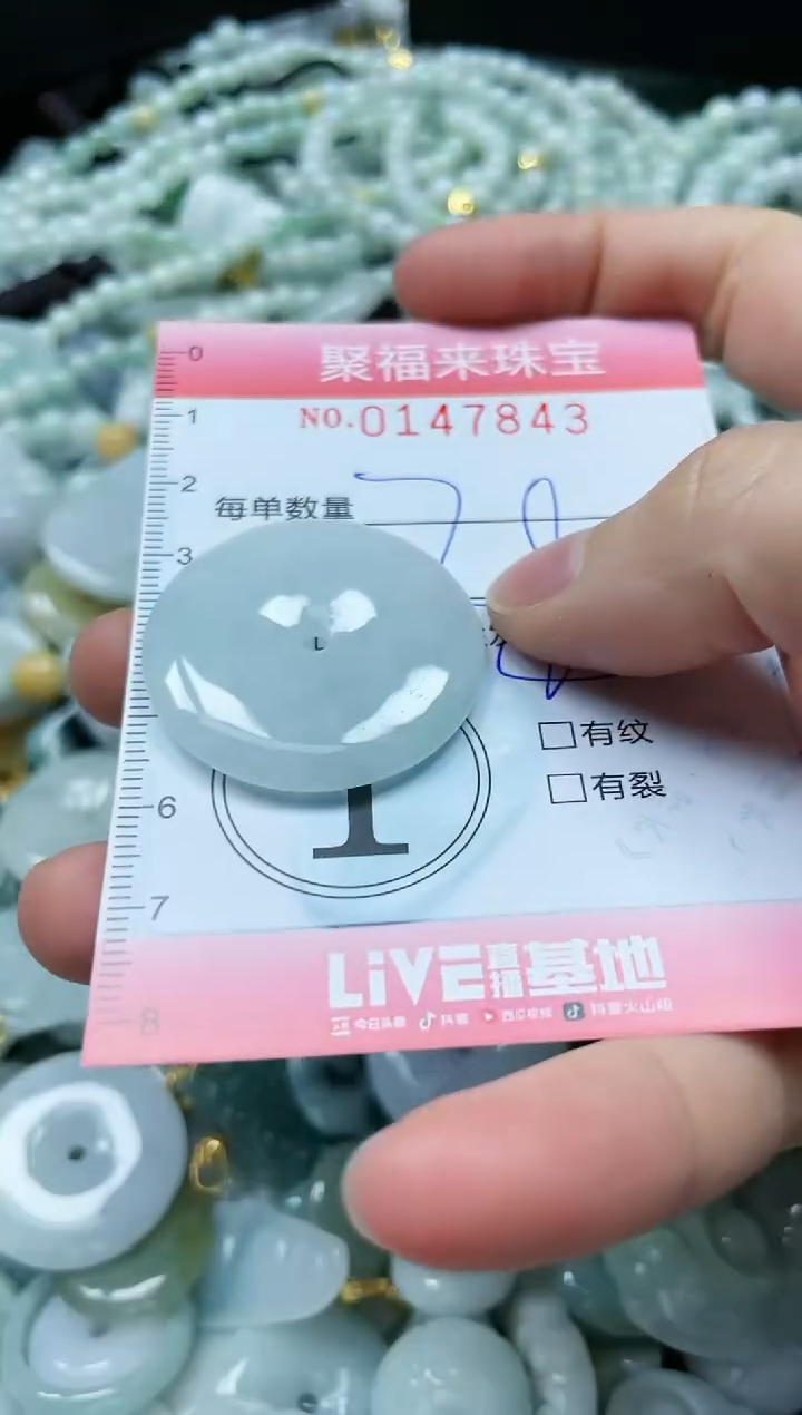 翡翠未镶嵌颈饰闪购0147843