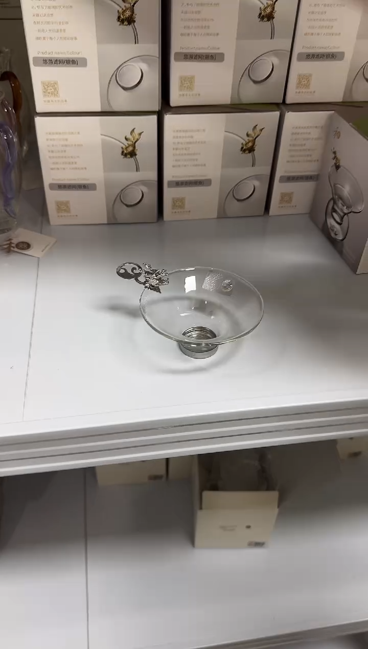 【闪购商品】@@禾器晶彩银龙茶漏