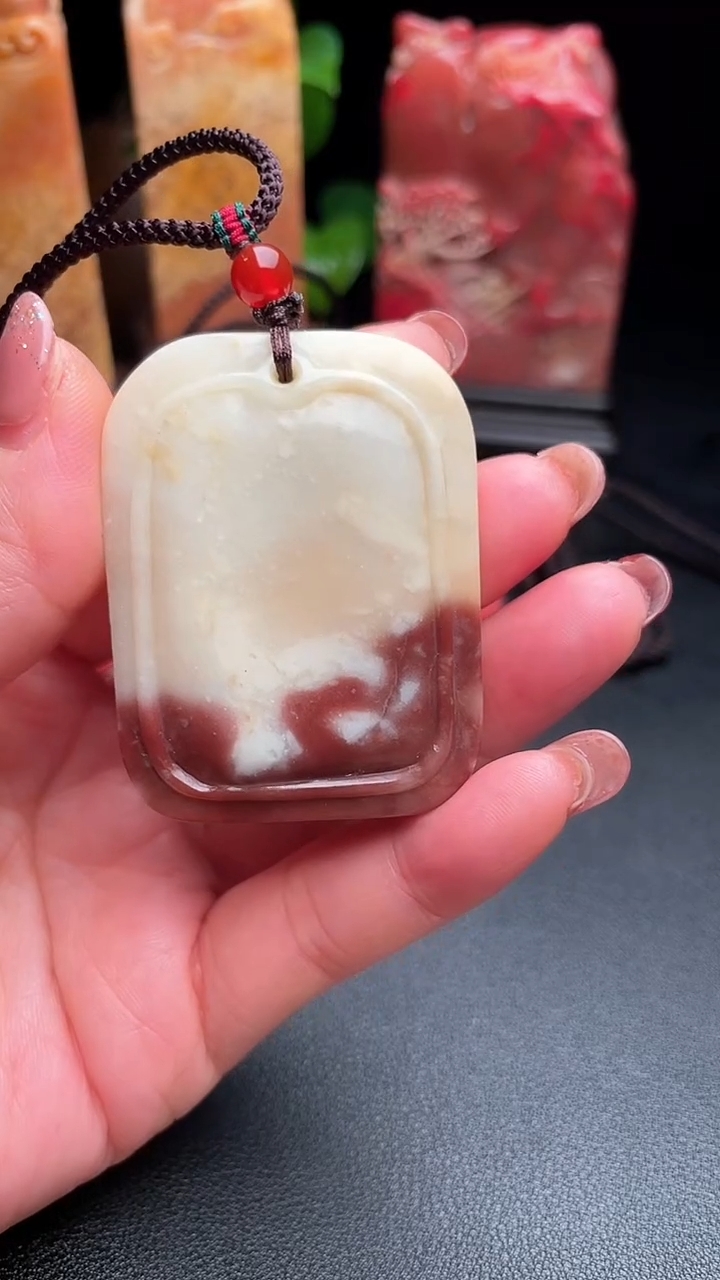 【闪购商品】昌化石田黄石彩冻石印章摆件把件