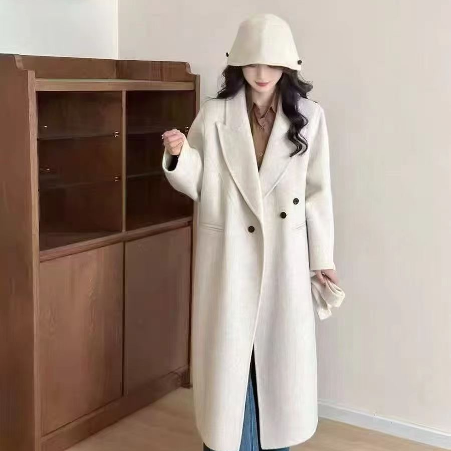 【169-299】小雨备 品牌羊毛大衣 拍下备注编号[宏昆]