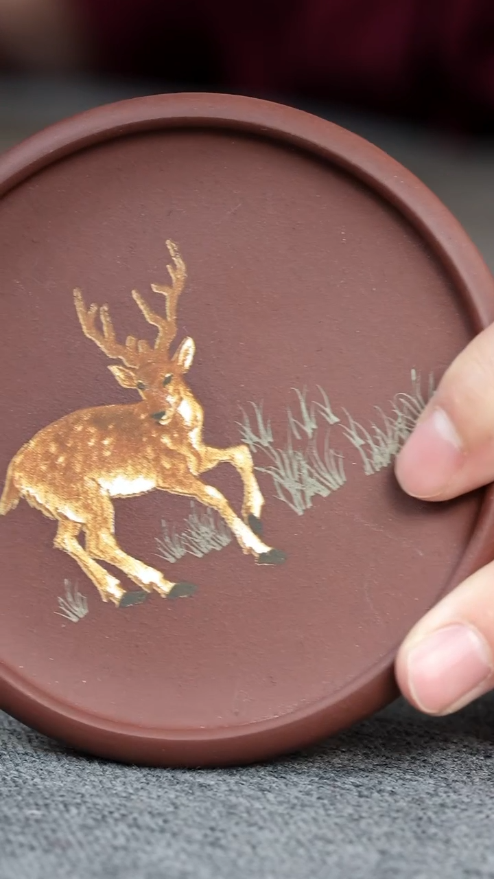 【闪购商品】紫砂茶宠紫砂杯垫