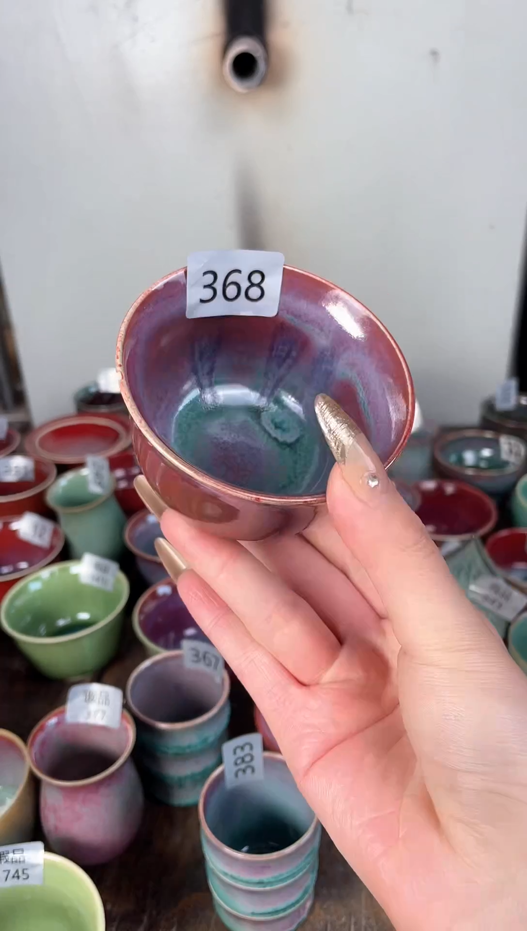 【闪购商品】摆件钧瓷手工茶器窑变