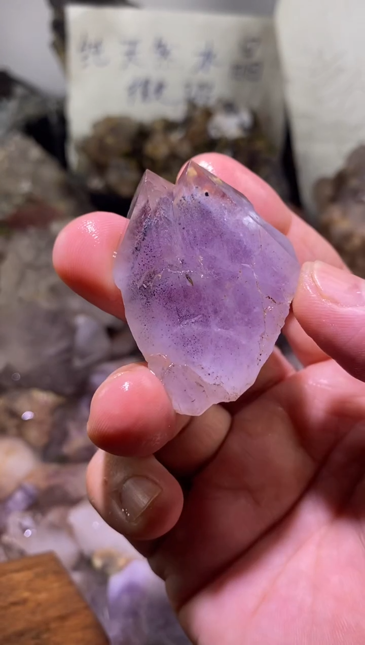 未镶嵌珠宝半成品水晶122号四川超七花园水晶