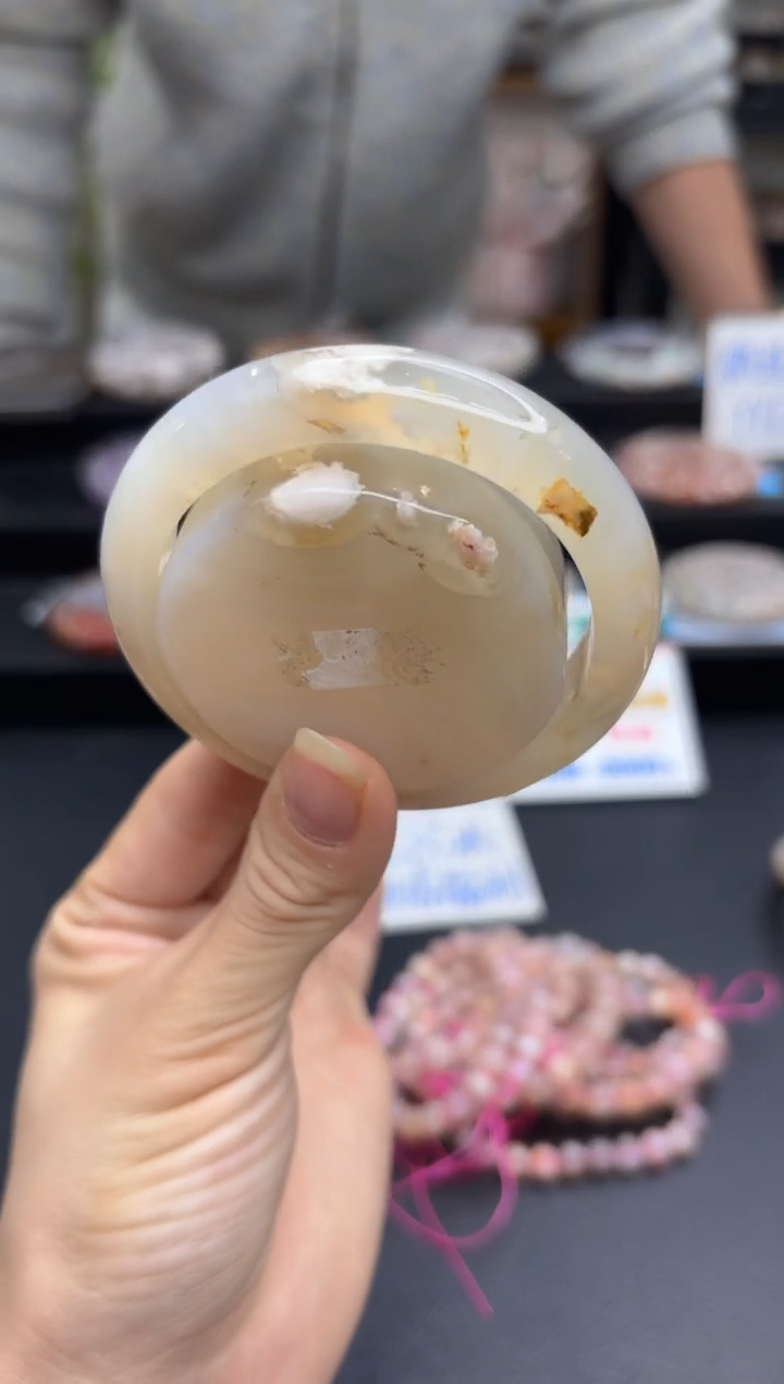 【闪购商品】石英质玉手镯未镶嵌A154(56圈赠送镯心)