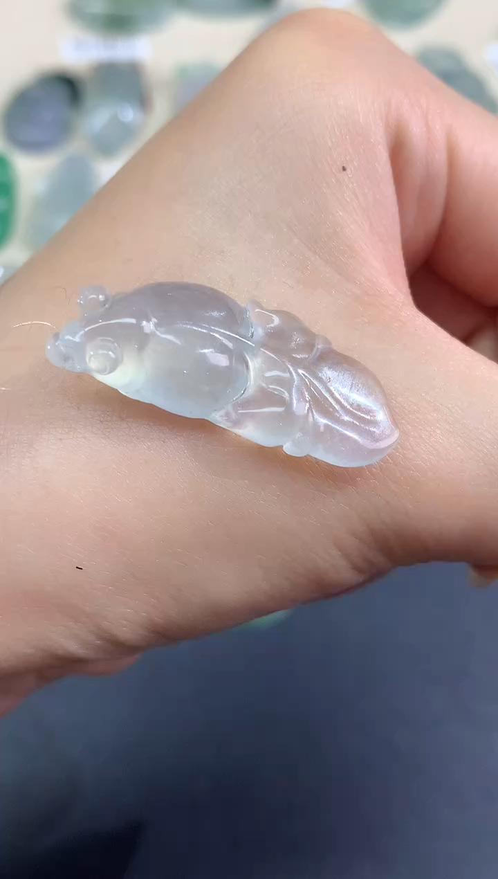 未镶嵌定制翡翠毛货翡翠|2500