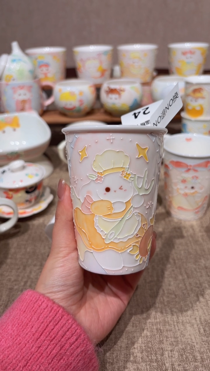 24号高温釉下彩陶瓷默认微瑕福利价不退不换