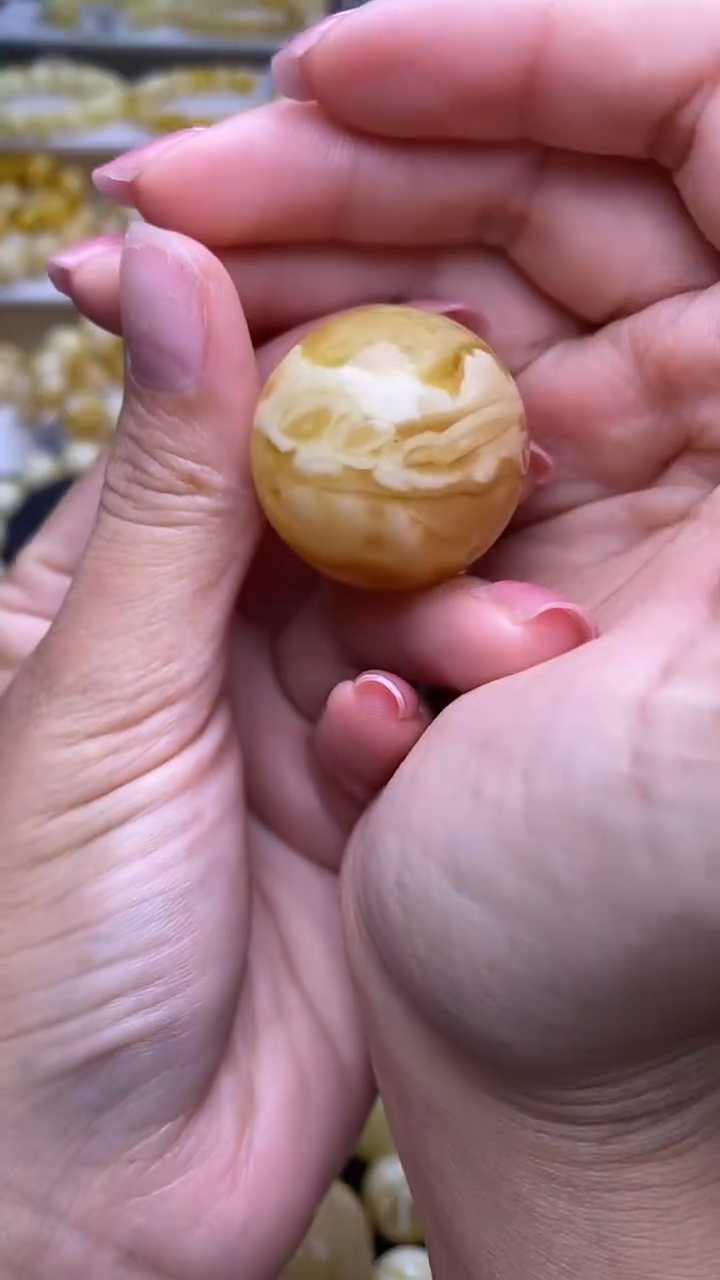 未镶嵌蜜蜡裸石葵.31