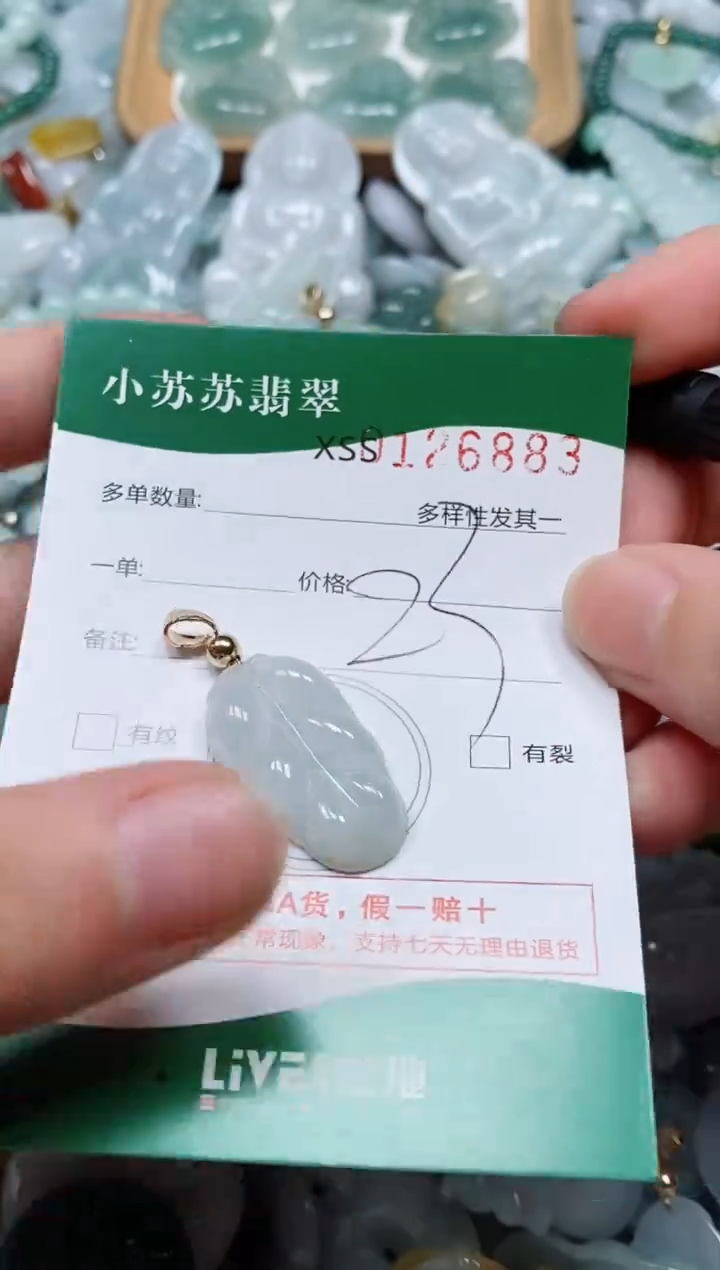 翡翠未镶嵌颈饰闪购商品0126883