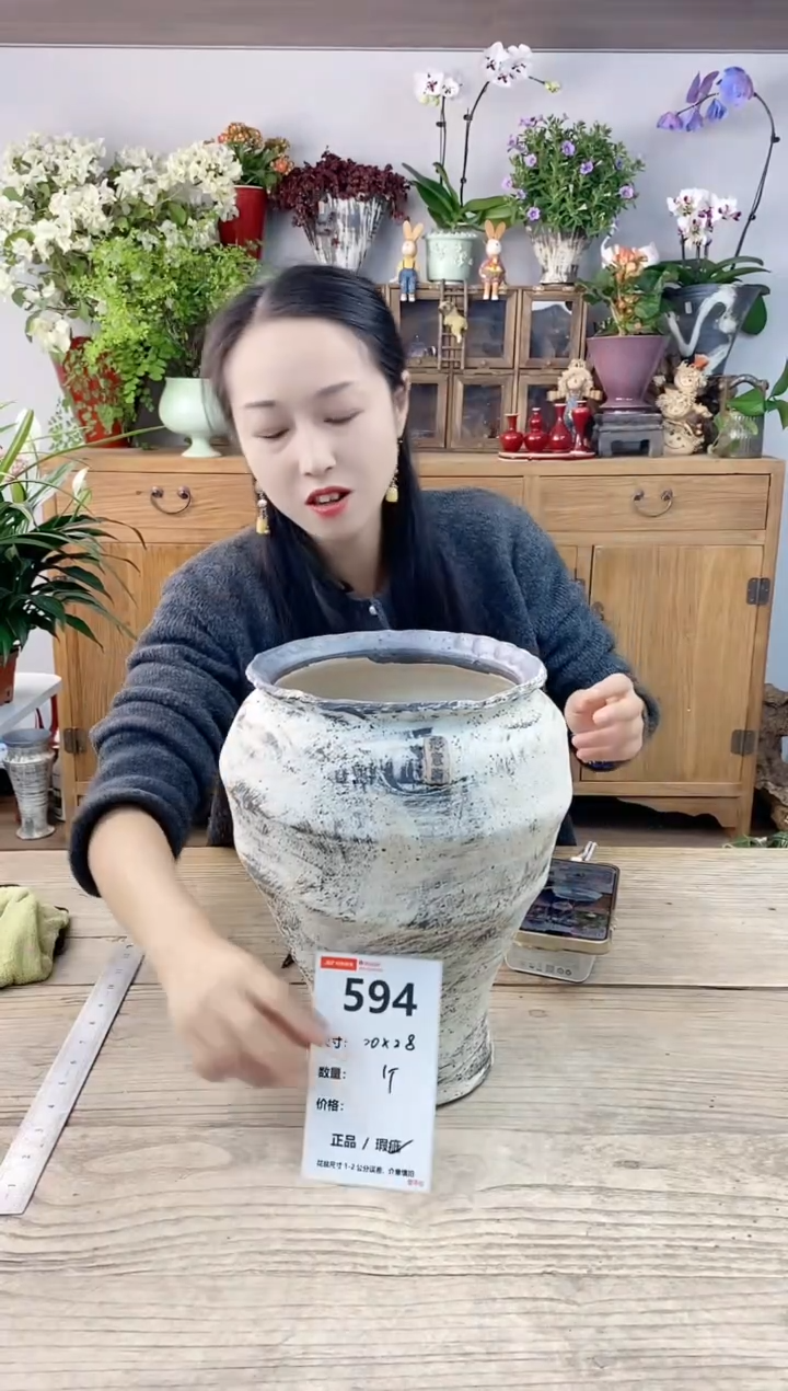 小玩子花盆直播编号594