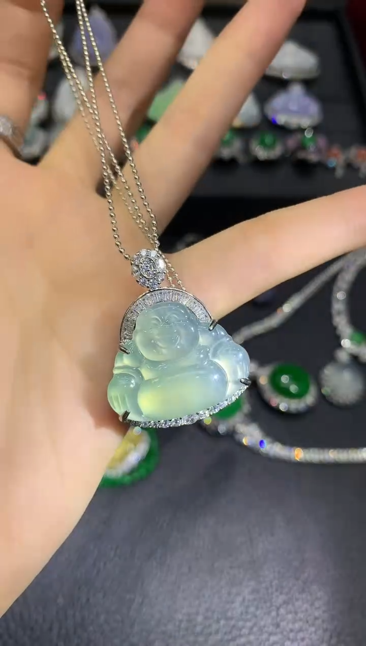 吊坠(赠链)未镶嵌翡翠3多样性随机发货1件