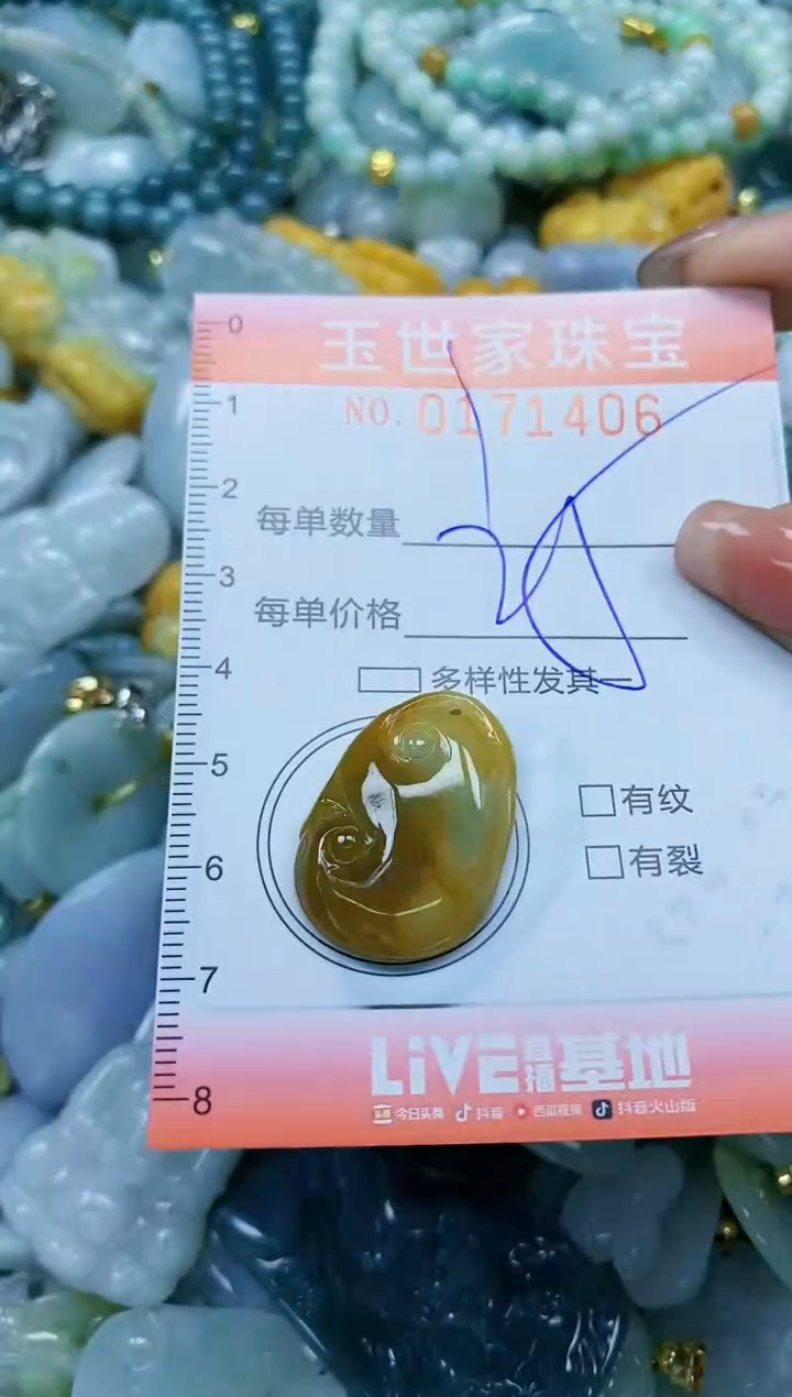 【闪购商品】翡翠颈饰未镶嵌闪购0171406