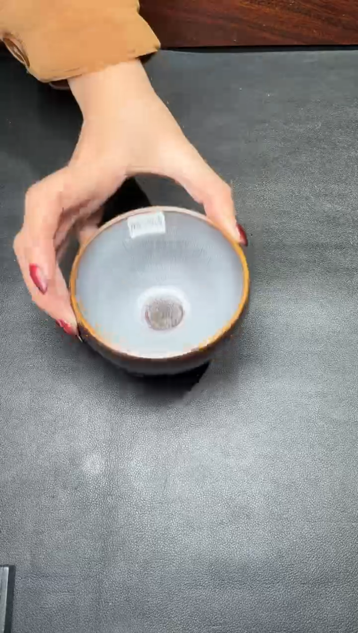 【闪购商品】茶盏余旋建盏故事135