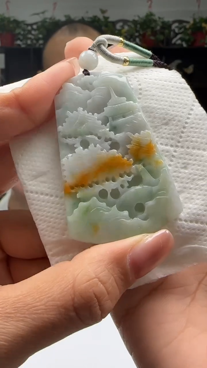 【闪购商品】翡翠颈饰未镶嵌天然翡翠A货吊坠