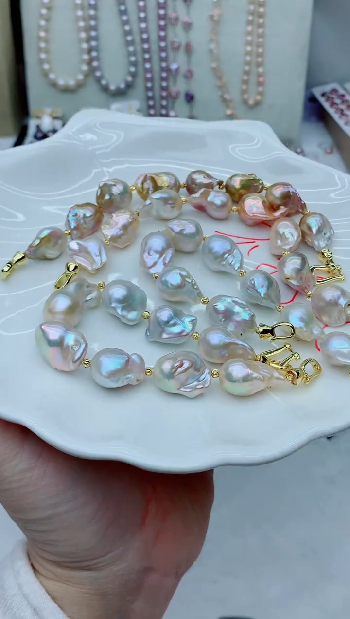 未镶嵌手绳淡水珍珠多样性发其一【非无瑕】