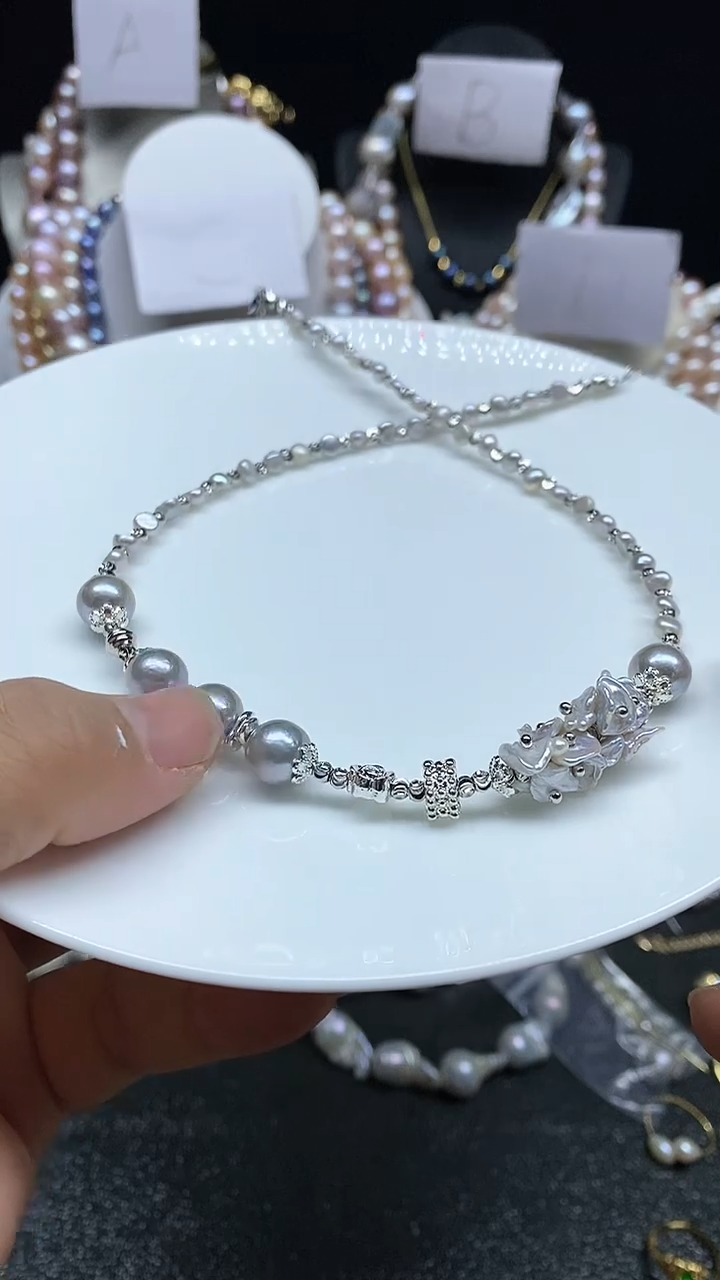 【闪购商品】淡水珍珠颈饰未镶嵌多人