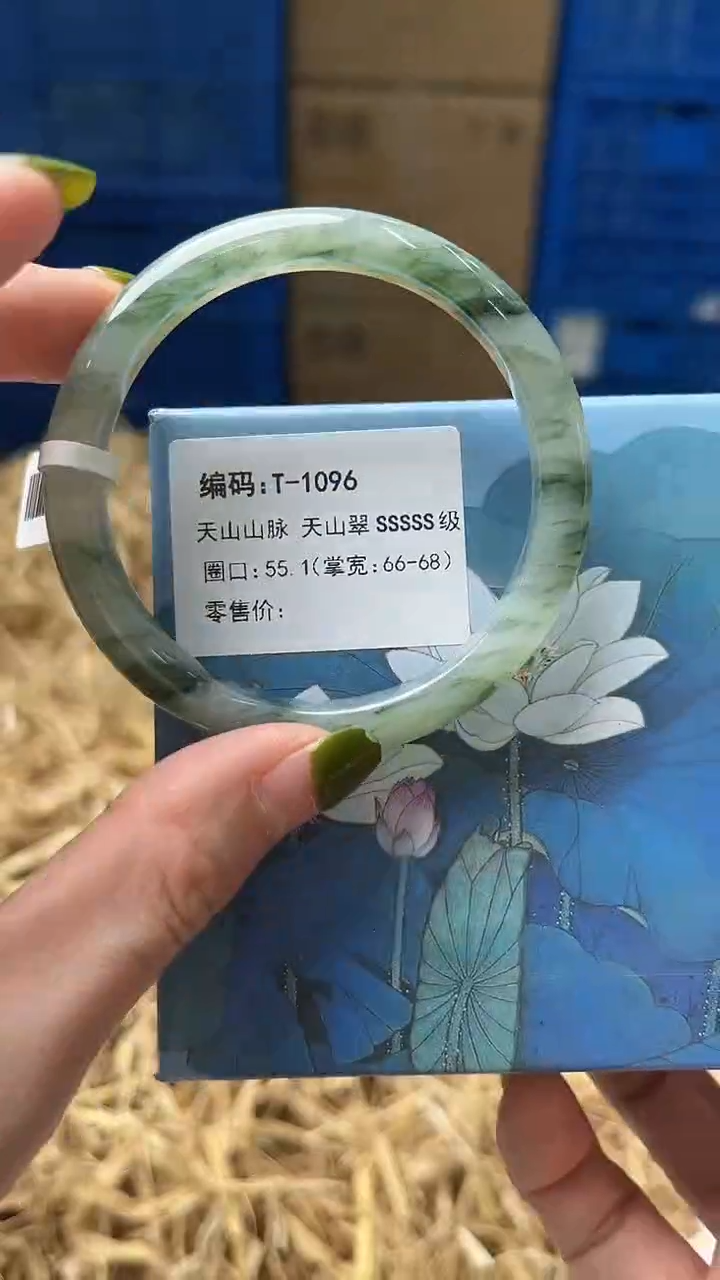 未镶嵌手镯石英质玉T1096