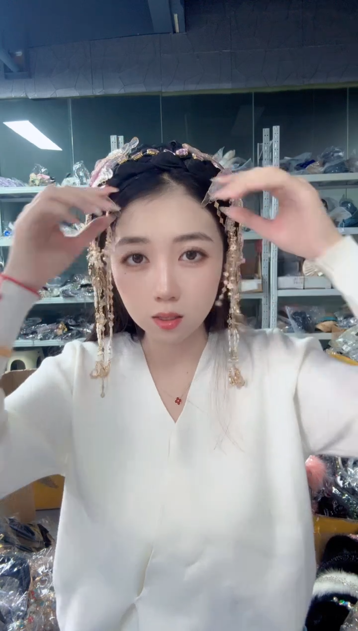 美丽诺羊毛清货发箍编号-112