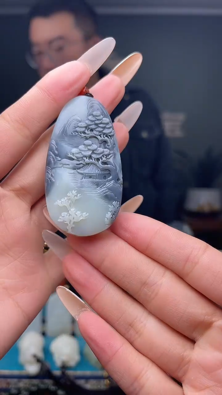 未镶嵌和田玉挂件1