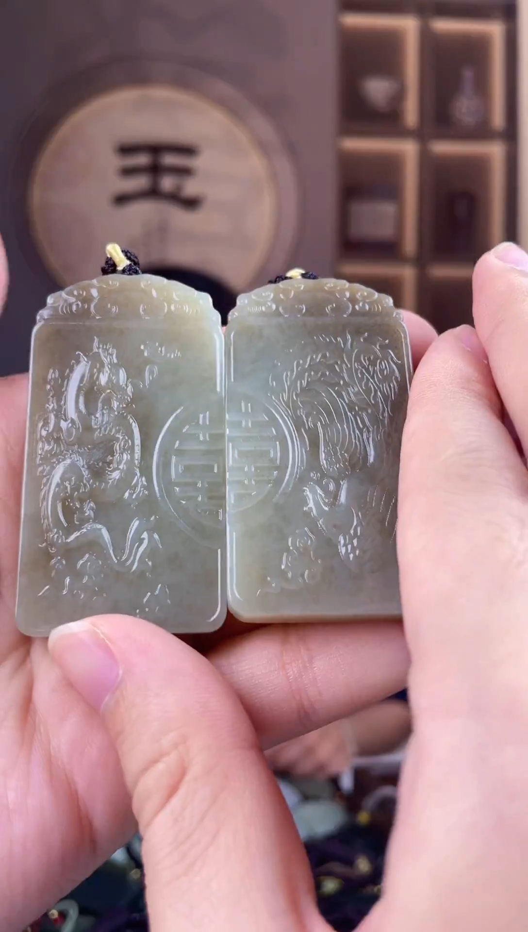 颈饰未镶嵌和田玉拍一发一，多样性发货