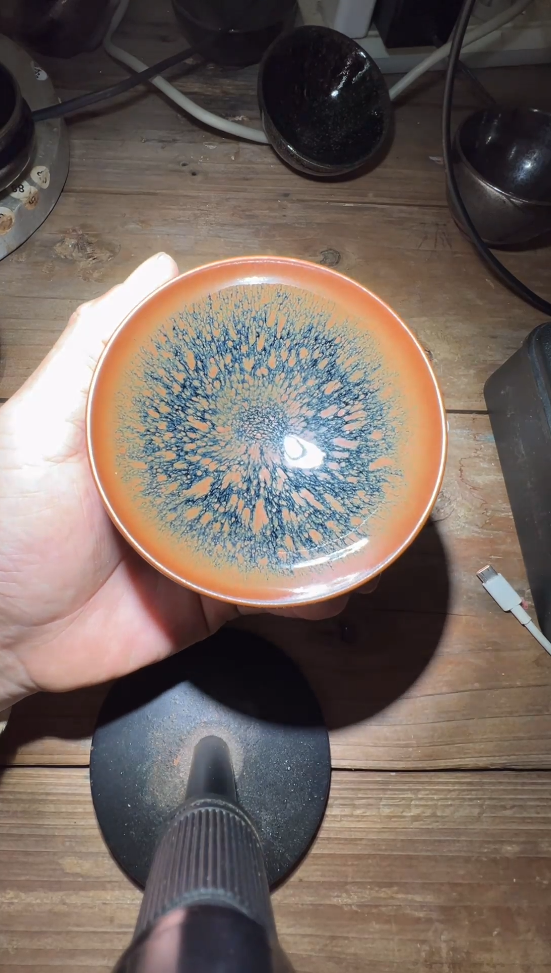 【闪购商品】茶盏老表精选柴烧218