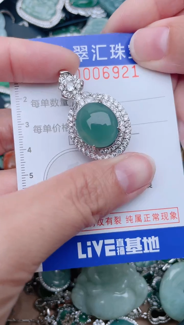 【闪购商品】翡翠颈饰未镶嵌6921........1