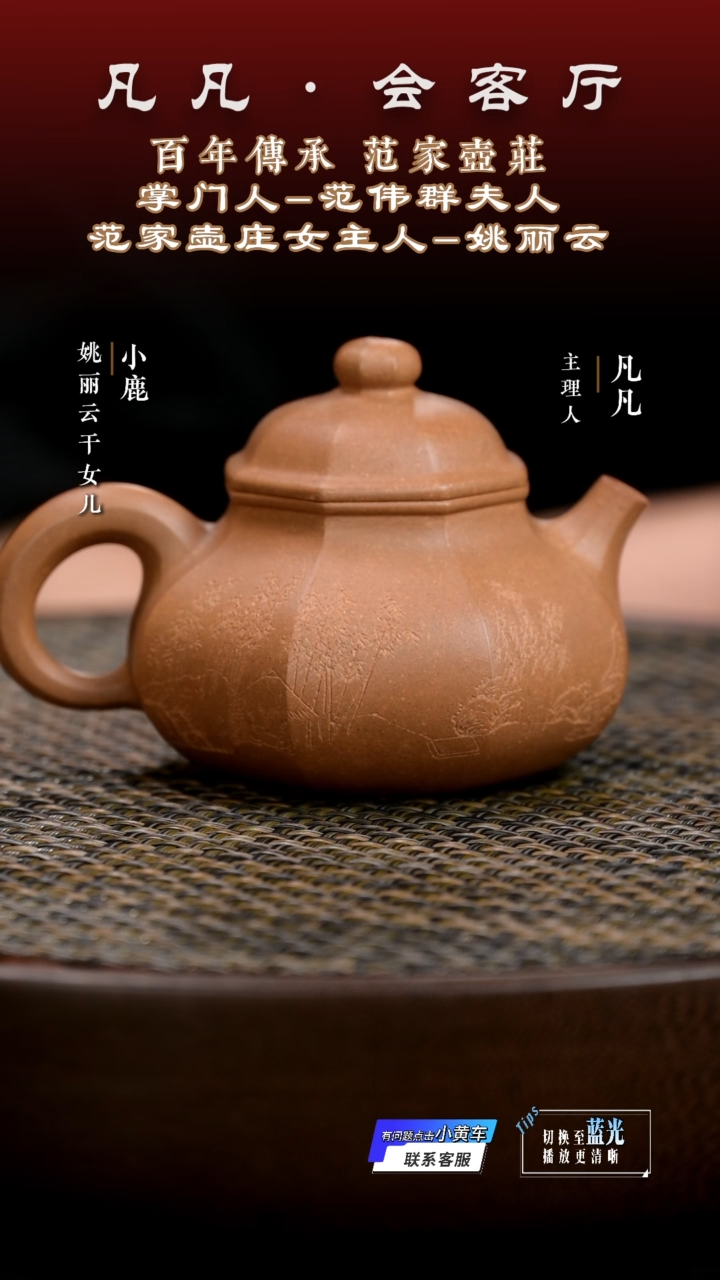 茶壶紫砂凡凡会客厅&姚丽云121 紫砂壶