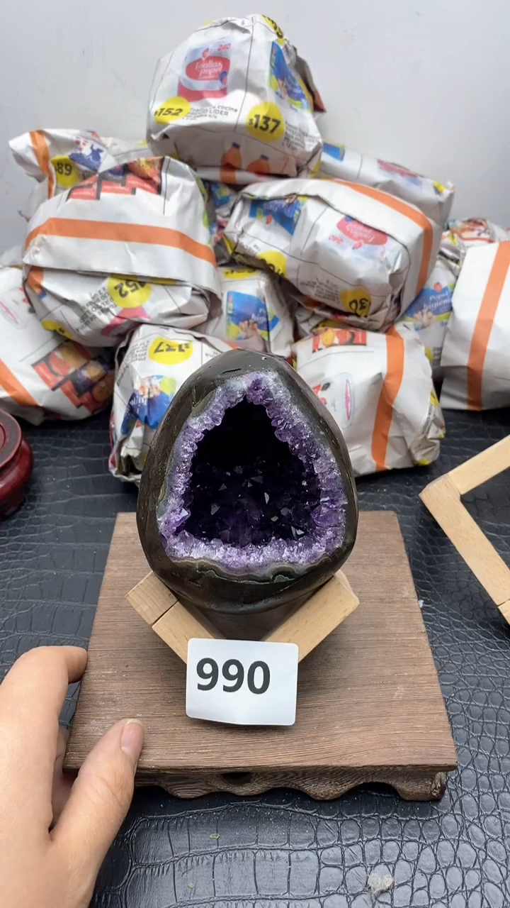 【闪购商品】紫晶1未镶嵌990号龍蛋