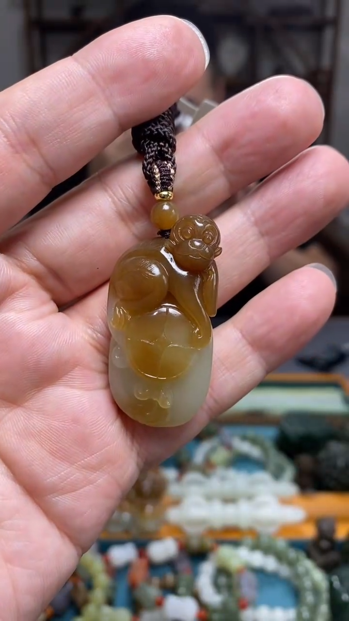 和田玉未镶嵌颈饰102