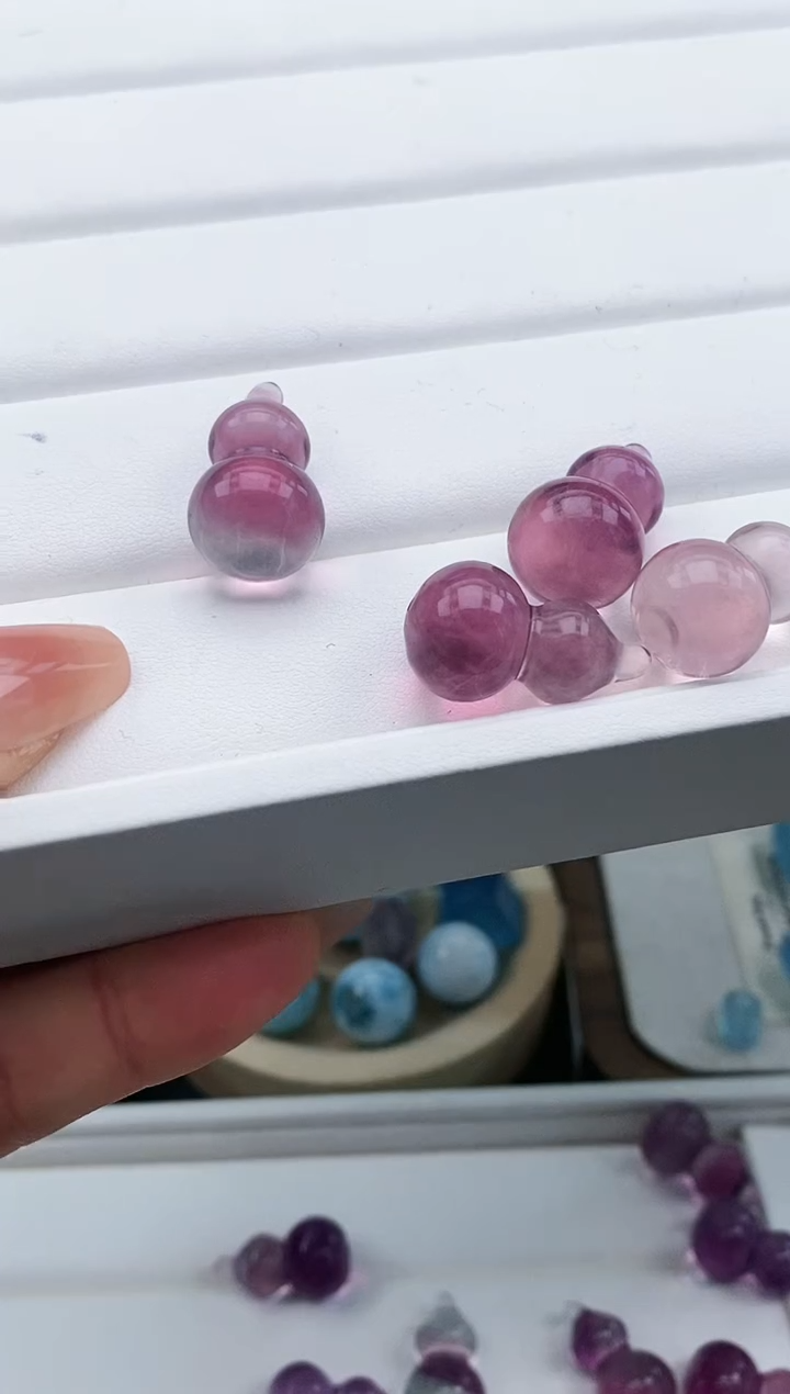 【闪购商品】萤石颈饰未镶嵌32a多样性发其一/1.15/1个