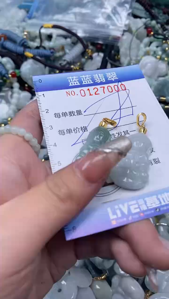 【闪购商品】翡翠颈饰未镶嵌闪购0127000多样性发其一