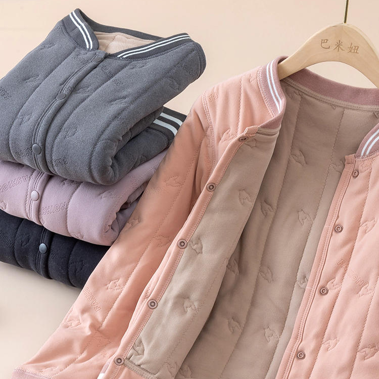 童装棒球服绵羊毛