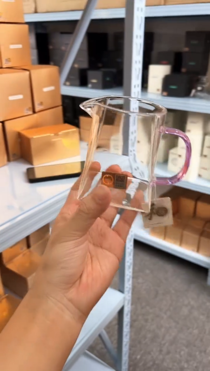 禾器 瀚然茶海浅紫色加茶巾