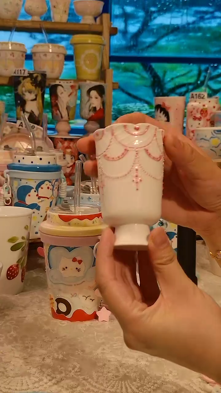 陶瓷景德镇手绘陶瓷杯