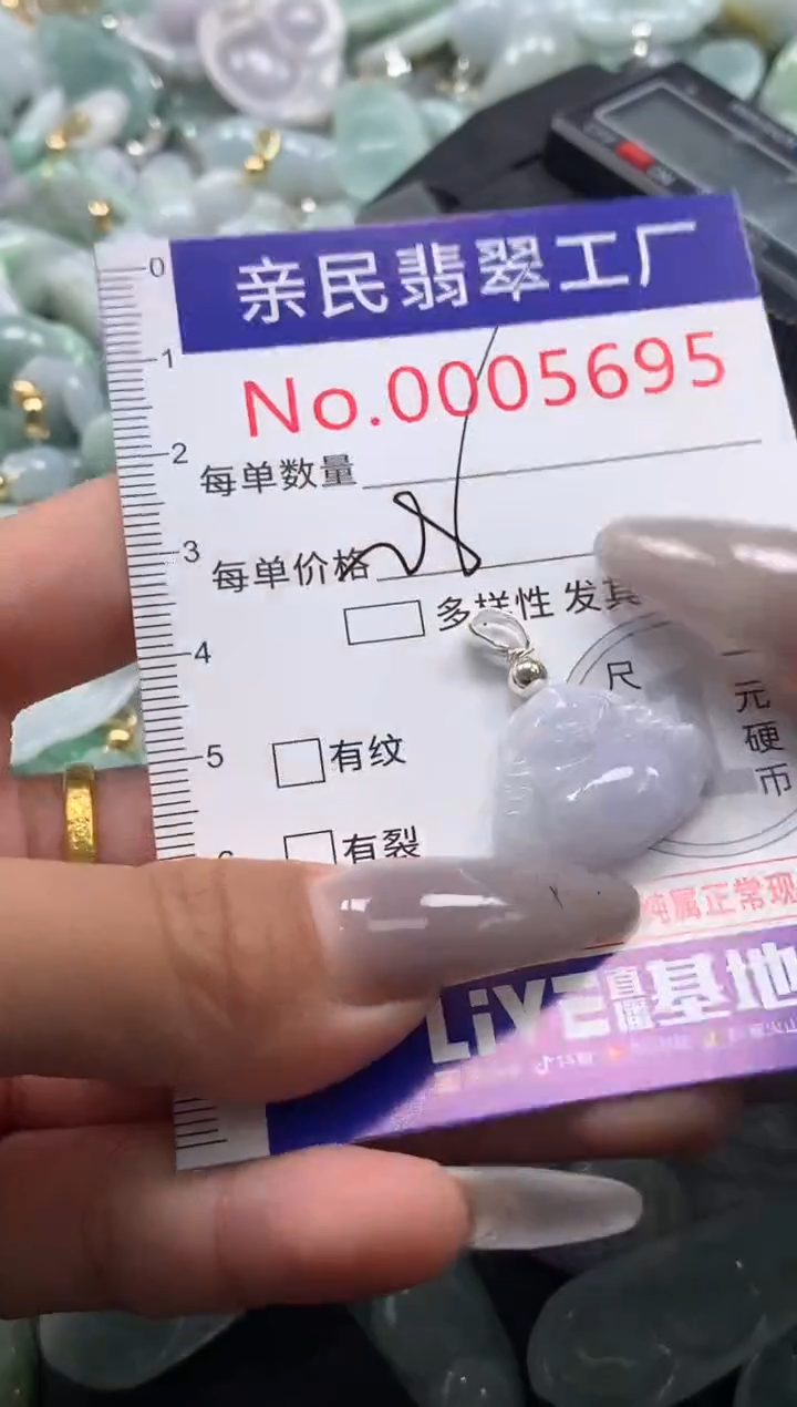 颈饰未镶嵌翡翠5695