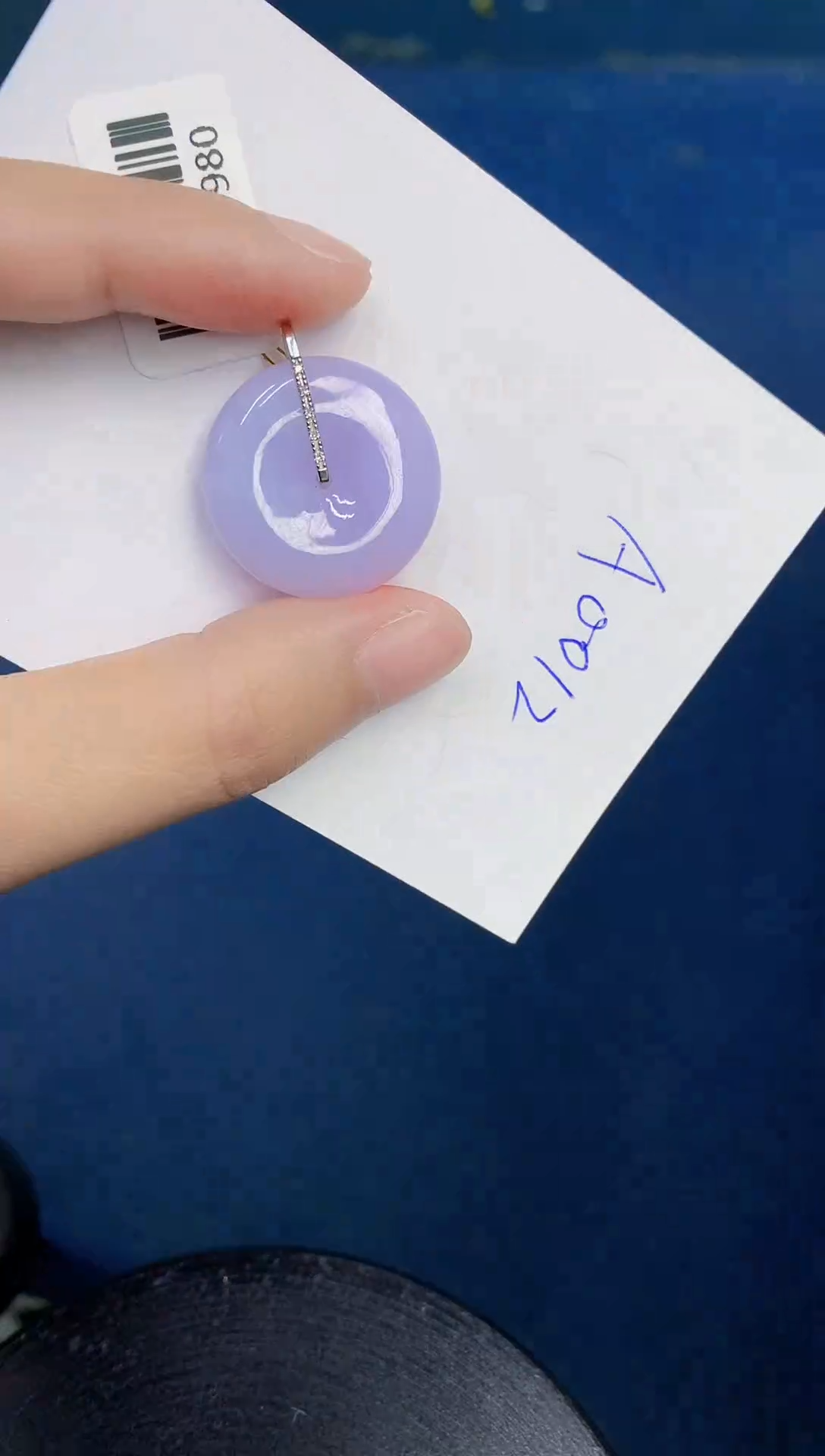 【闪购商品】翡翠颈饰18K金镶嵌000000000