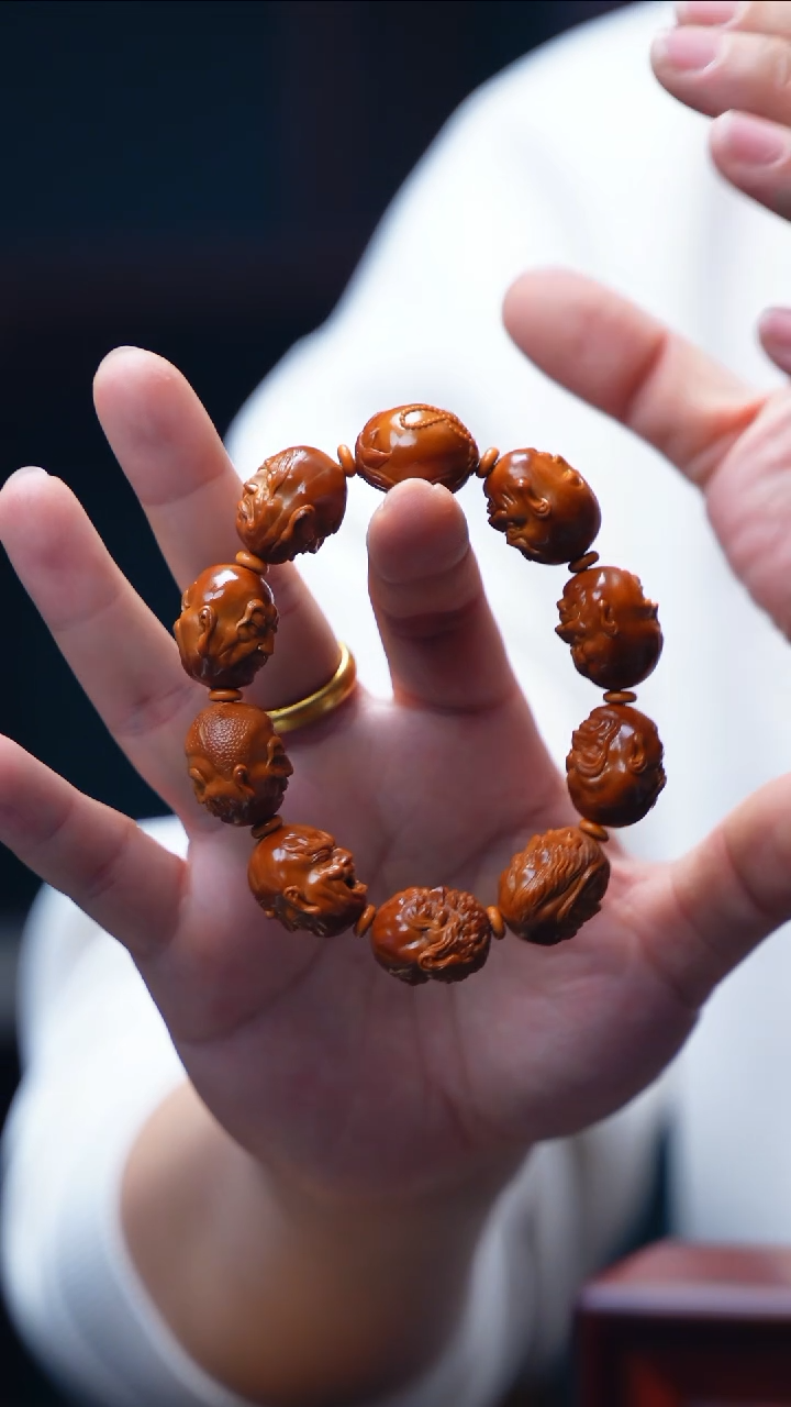 【闪购商品】橄榄核手串/手链双面【罗汉】