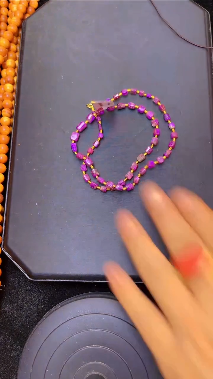 未镶嵌苏纪石（舒俱来）颈饰@@12157