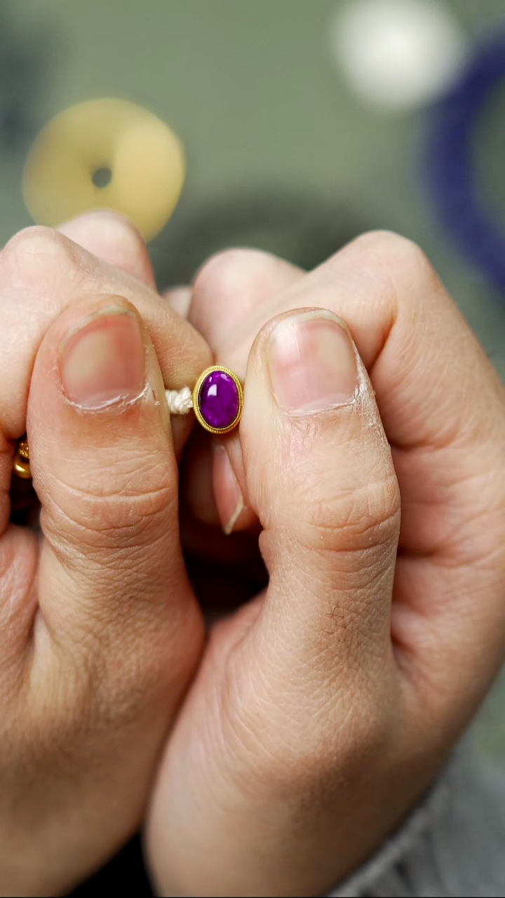 【闪购商品】青金石文玩配饰未镶嵌文玩配饰