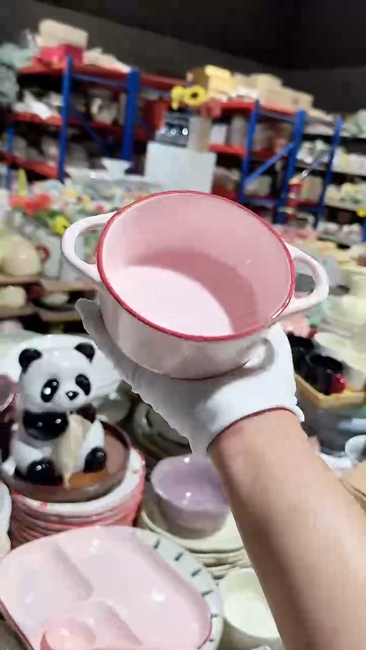 碗双耳微瑕 凑满20元包邮