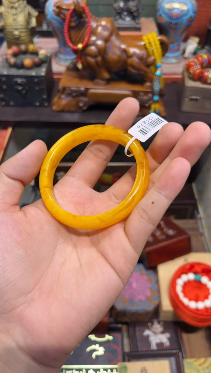 未镶嵌蜜蜡裸石E刘哥高端专属精品51