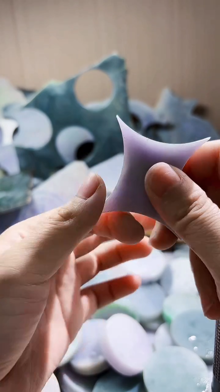 翡翠未镶嵌颈饰翡翠A货 姜谭864