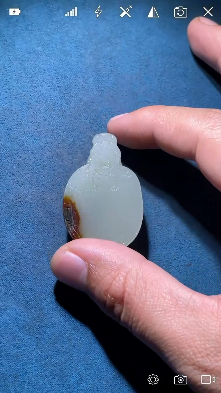 未镶嵌和田玉把件小龙龟 手捻  YY