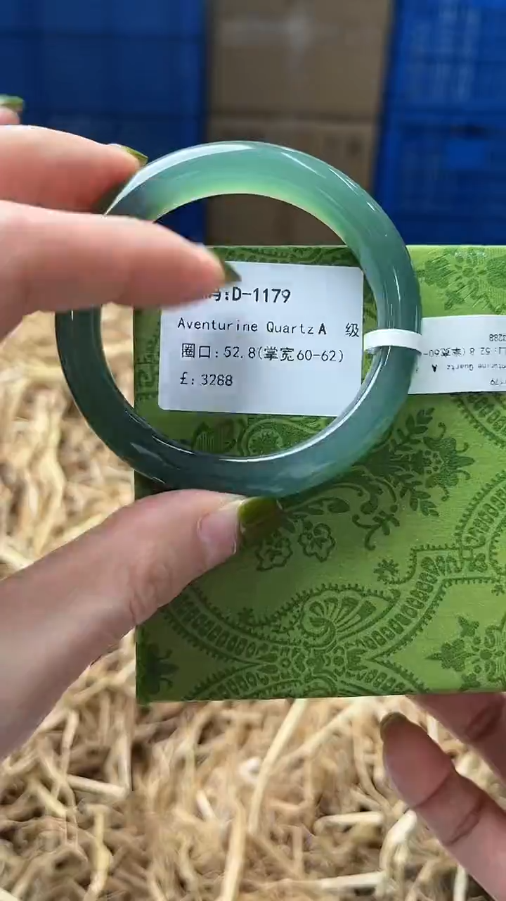 未镶嵌手镯石英质玉D-1179