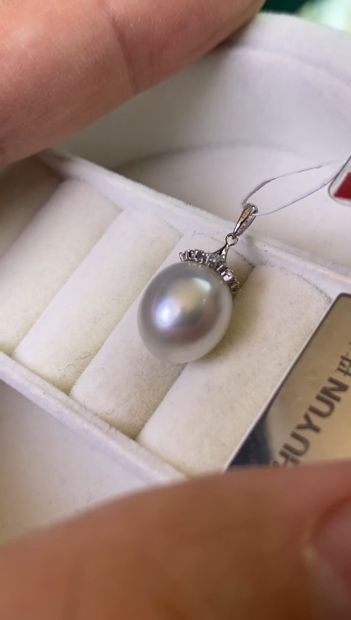 【闪购商品】海水珍珠颈饰18K金镶嵌10-11