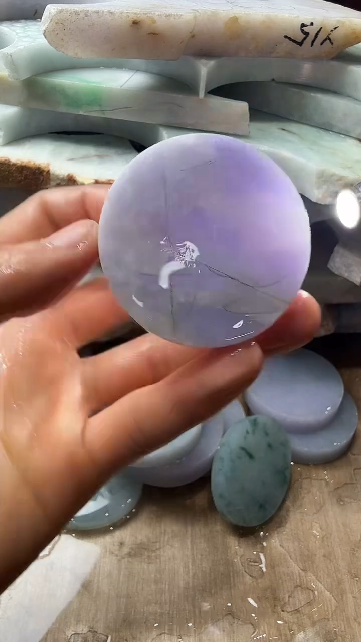 裸石翡翠天然翡翠A货花618