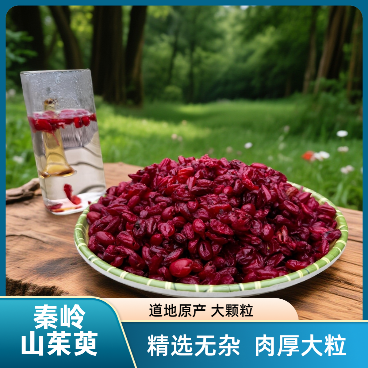 山茱萸~秦岭优质无核山茱萸手工挑选可泡水泡酒