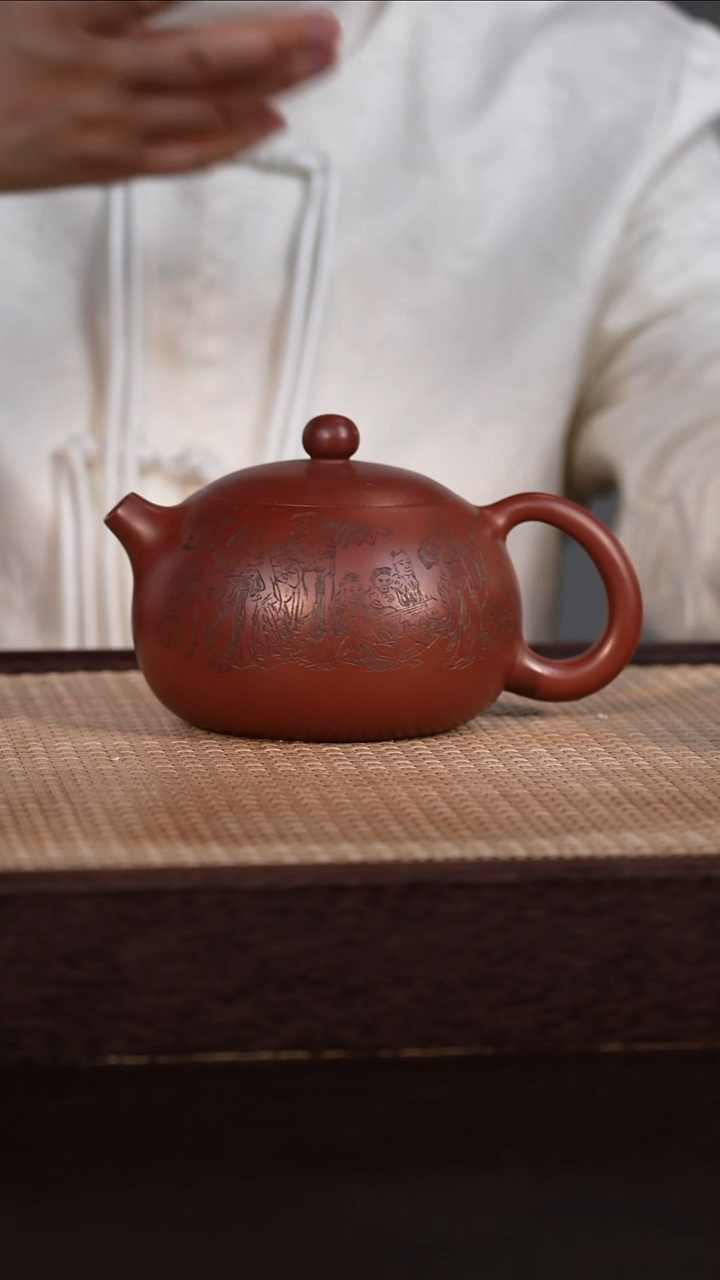 茶壶紫砂紫泥 510cc