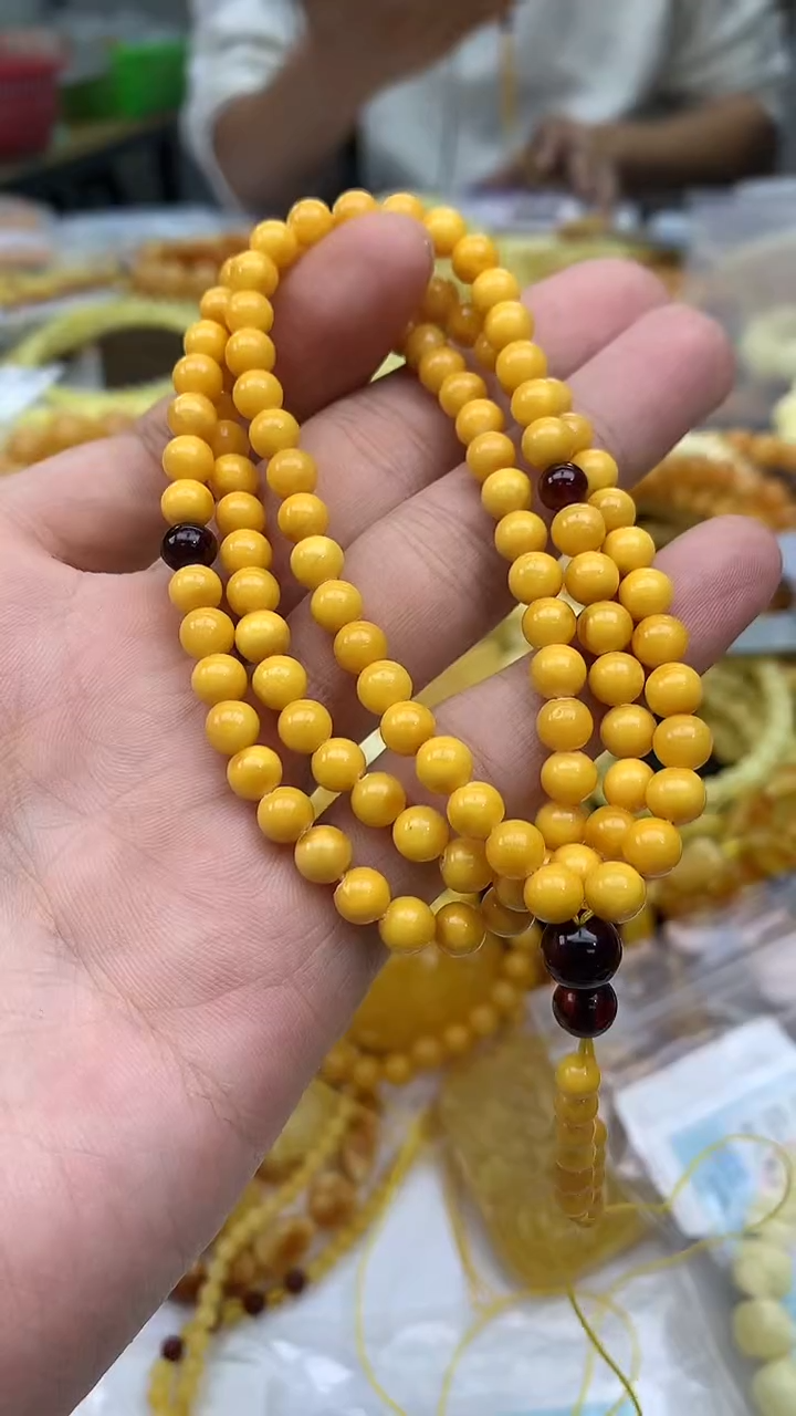 裸石蜜蜡未镶嵌链子