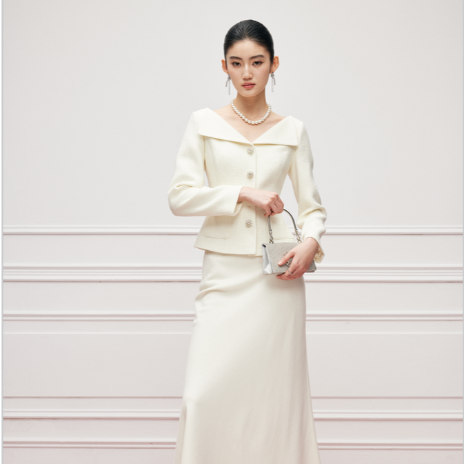 MandyZhang时尚2026春小香风法式短外套